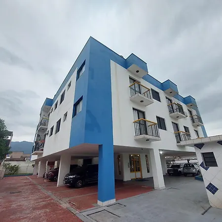 Apto Centro Bertioga Exterior foto